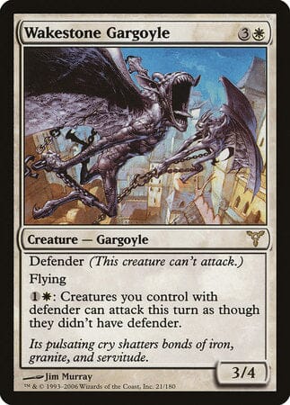 Wakestone Gargoyle [Dissension] MTG Single Magic: The Gathering  | Multizone: Comics And Games