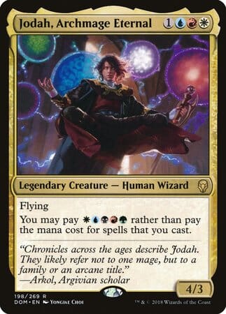 Jodah, Archmage Eternal [Dominaria] MTG Single Magic: The Gathering  | Multizone: Comics And Games