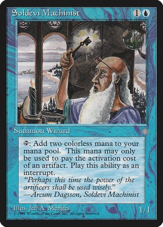Soldevi Machinist [Ice Age] MTG Single Magic: The Gathering  | Multizone: Comics And Games