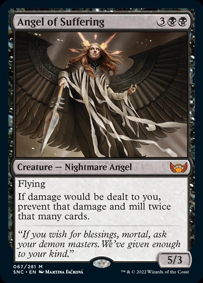 Angel of Suffering [Streets of New Capenna] MTG Single Magic: The Gathering  | Multizone: Comics And Games