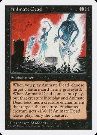 Animate Dead [Fifth Edition] MTG Single Magic: The Gathering  | Multizone: Comics And Games