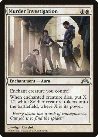 Murder Investigation [Gatecrash] MTG Single Magic: The Gathering  | Multizone: Comics And Games