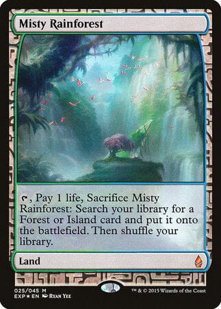 Misty Rainforest [Zendikar Expeditions] MTG Single Magic: The Gathering  | Multizone: Comics And Games