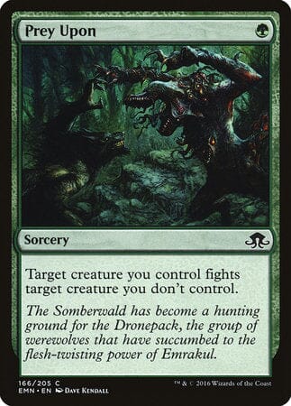 Prey Upon [Eldritch Moon] MTG Single Magic: The Gathering  | Multizone: Comics And Games