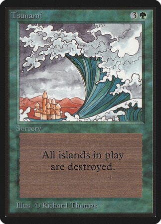 Tsunami [Limited Edition Beta] MTG Single Magic: The Gathering  | Multizone: Comics And Games