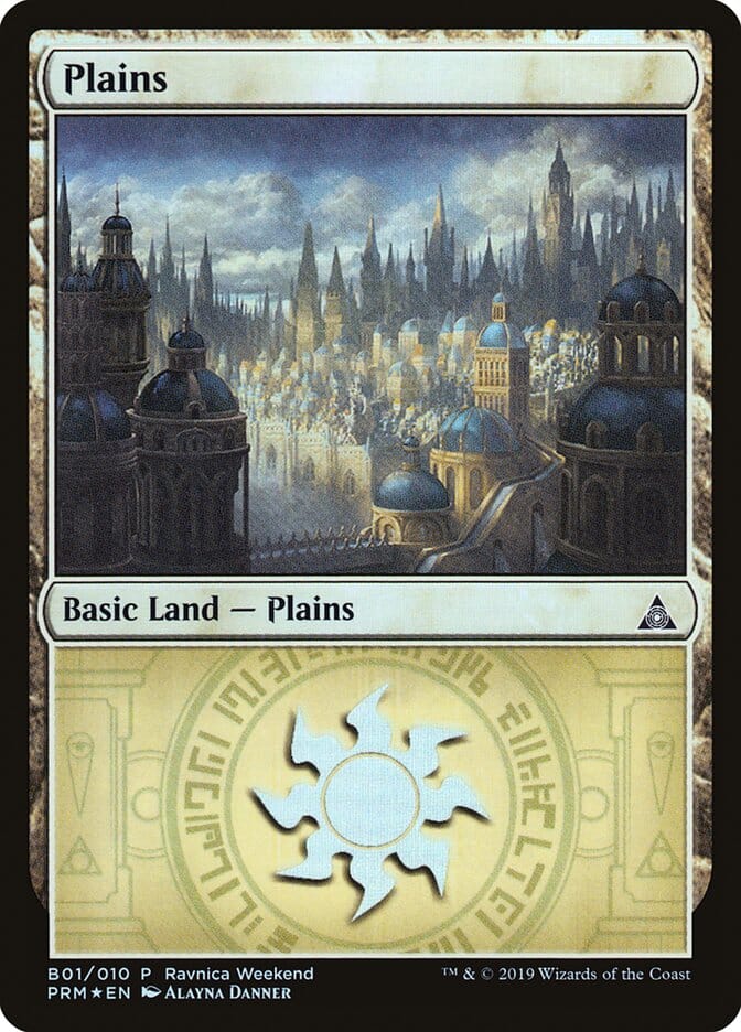 Plains (B01) [Ravnica Allegiance Guild Kit] MTG Single Magic: The Gathering  | Multizone: Comics And Games