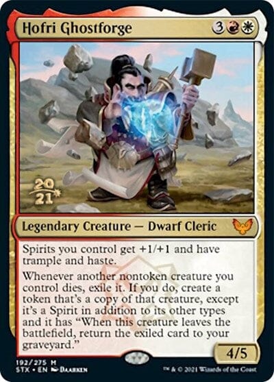 Hofri Ghostforge [Strixhaven: School of Mages Prerelease Promos] MTG Single Magic: The Gathering  | Multizone: Comics And Games