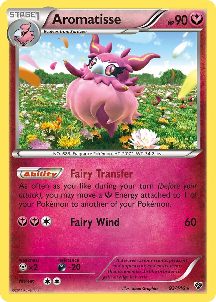 Aromatisse (93/146) (Theme Deck Exclusive) [XY: Base Set] Pokemon Single Pokémon  | Multizone: Comics And Games