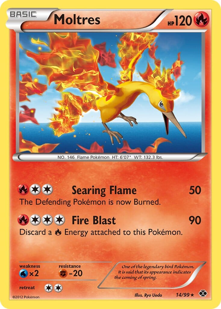 Moltres (14/99) (Blister Exclusive) [Black & White: Next Destinies] Pokemon Single Pokémon  | Multizone: Comics And Games