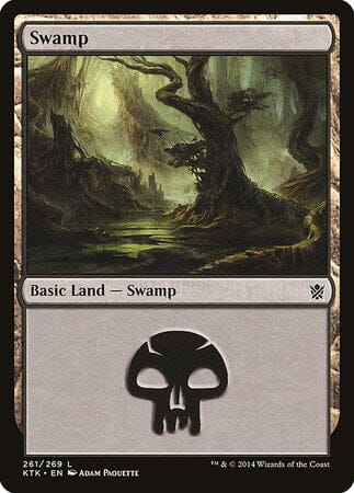 Swamp (261) [Khans of Tarkir] MTG Single Magic: The Gathering  | Multizone: Comics And Games
