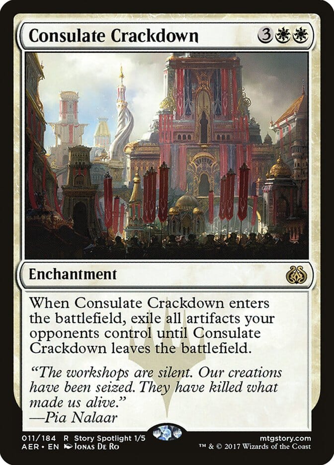 Consulate Crackdown [Aether Revolt] MTG Single Magic: The Gathering  | Multizone: Comics And Games