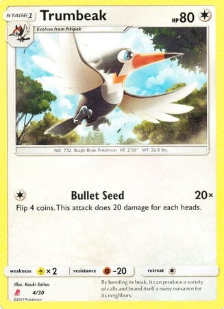Trumbeak (4/30) [Sun & Moon: Trainer Kit - Lycanroc] Pokemon Single Pokémon  | Multizone: Comics And Games