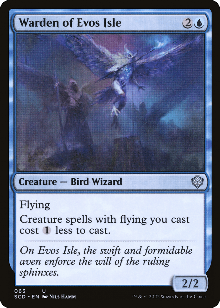 Warden of Evos Isle [Starter Commander Decks] MTG Single Magic: The Gathering  | Multizone: Comics And Games