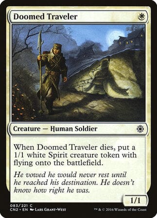 Doomed Traveler [Conspiracy: Take the Crown] MTG Single Magic: The Gathering  | Multizone: Comics And Games