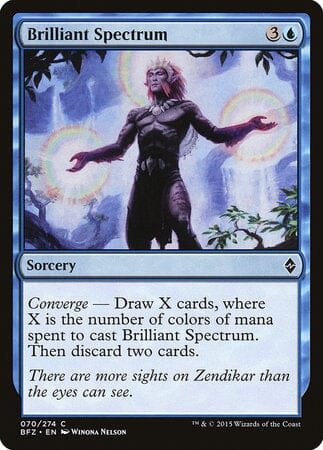 Brilliant Spectrum [Battle for Zendikar] MTG Single Magic: The Gathering  | Multizone: Comics And Games