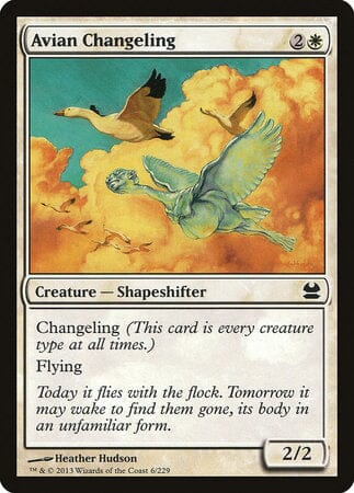 Avian Changeling [Modern Masters] MTG Single Magic: The Gathering  | Multizone: Comics And Games