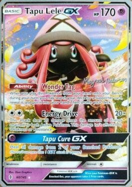Tapu Lele GX (60/145) (Garbanette - Magnus Pedersen) [World Championships 2018] Pokemon Single Pokémon  | Multizone: Comics And Games