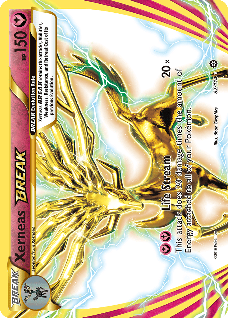 Xerneas BREAK (82/114) [XY: Steam Siege] Pokemon Single Pokémon  | Multizone: Comics And Games