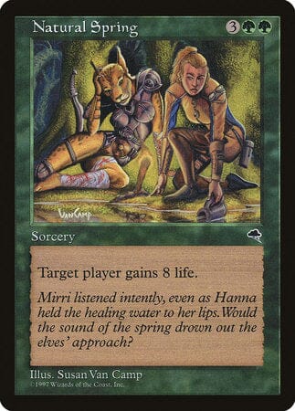 Natural Spring [Tempest] MTG Single Magic: The Gathering  | Multizone: Comics And Games