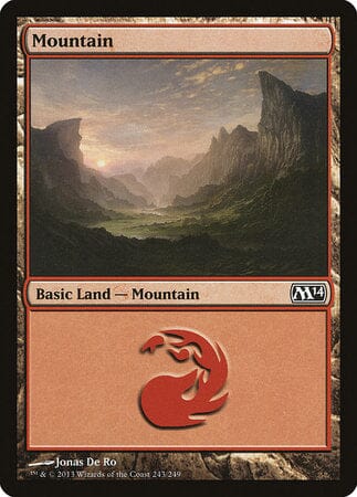 Mountain (243) [Magic 2014] MTG Single Magic: The Gathering  | Multizone: Comics And Games