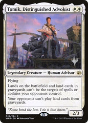 Tomik, Distinguished Advokist [Promo Pack: Throne of Eldraine] MTG Single Magic: The Gathering  | Multizone: Comics And Games