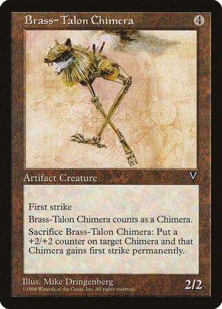 Brass-Talon Chimera [Visions] MTG Single Magic: The Gathering  | Multizone: Comics And Games