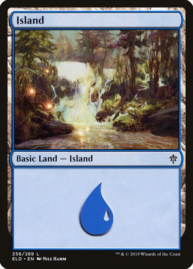 Island (256) [Throne of Eldraine] MTG Single Magic: The Gathering  | Multizone: Comics And Games