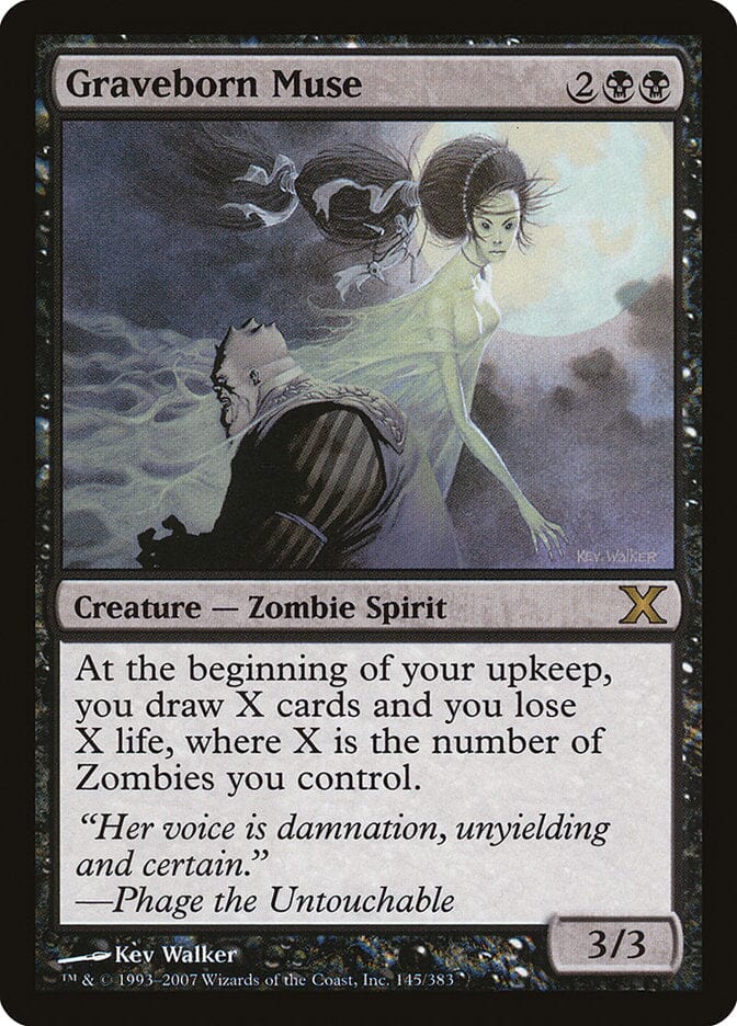 Graveborn Muse [Tenth Edition] MTG Single Magic: The Gathering  | Multizone: Comics And Games