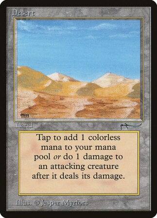 Desert [Arabian Nights] MTG Single Magic: The Gathering  | Multizone: Comics And Games