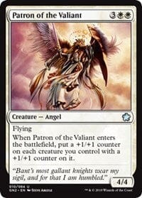 Patron of the Valiant [Magic Game Night 2019] MTG Single Magic: The Gathering  | Multizone: Comics And Games