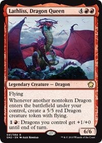 Lathliss, Dragon Queen [Magic Game Night 2019] MTG Single Magic: The Gathering  | Multizone: Comics And Games