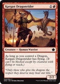 Kargan Dragonrider [Magic Game Night 2019] MTG Single Magic: The Gathering  | Multizone: Comics And Games