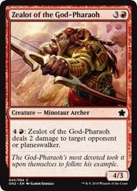 Zealot of the God-Pharaoh [Magic Game Night 2019] MTG Single Magic: The Gathering  | Multizone: Comics And Games