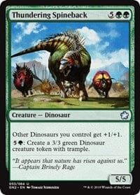 Thundering Spineback [Magic Game Night 2019] MTG Single Magic: The Gathering  | Multizone: Comics And Games