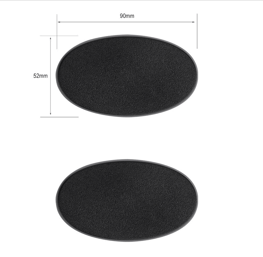 CITADEL 90X52MM OVAL BASES Games Workshop Games Workshop  | Multizone: Comics And Games