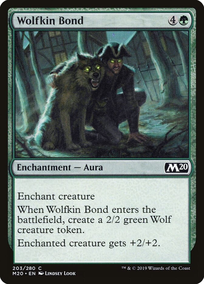 Wolfkin Bond [Core Set 2020] MTG Single Magic: The Gathering  | Multizone: Comics And Games