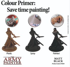 Matt Black Colour Primer Colour Primers The Army Painter  | Multizone: Comics And Games