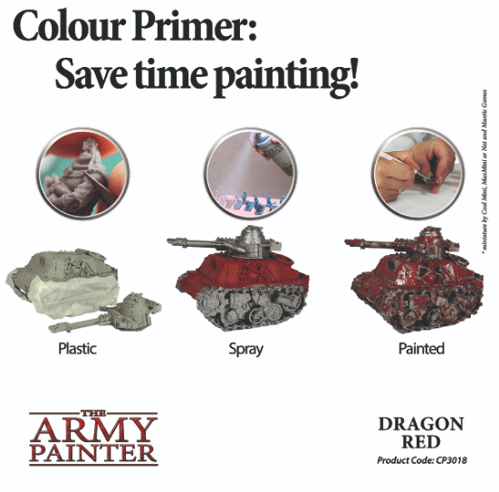 Dragon Red Colour Primers The Army Painter  | Multizone: Comics And Games