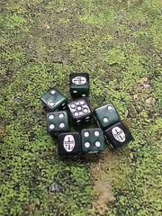 Knighted (16MM) - 25CT Dice Red Dragon  | Multizone: Comics And Games