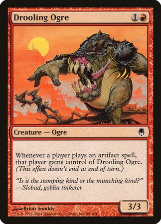 Drooling Ogre [Darksteel] MTG Single Magic: The Gathering  | Multizone: Comics And Games