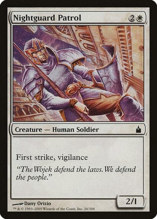 Nightguard Patrol [Ravnica: City of Guilds] MTG Single Magic: The Gathering  | Multizone: Comics And Games