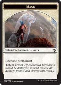 Mask // Soldier Double-sided Token [Commander 2018 Tokens] MTG Single Magic: The Gathering  | Multizone: Comics And Games