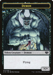 Demon (012/036) // Zombie (016/036) Double-sided Token [Commander 2014 Tokens] MTG Single Magic: The Gathering  | Multizone: Comics And Games