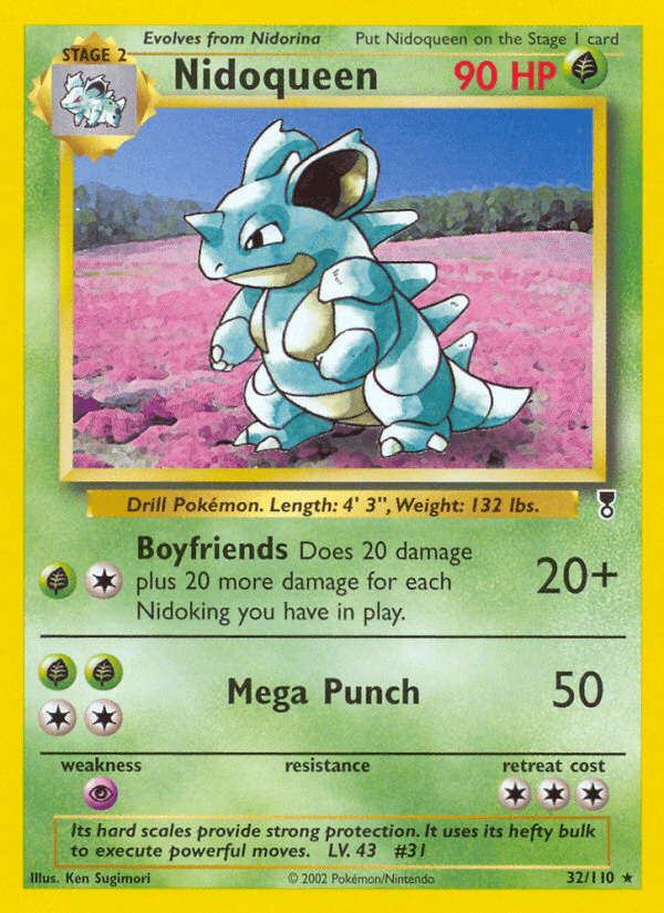 Nidoqueen (32/110) [Legendary Collection] Pokemon Single Pokémon  | Multizone: Comics And Games