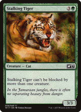 Stalking Tiger [Welcome Deck 2017] MTG Single Magic: The Gathering  | Multizone: Comics And Games