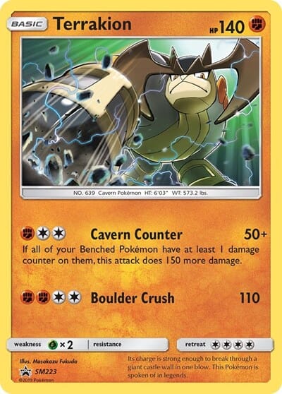 Terrakion - SM223 [SM Promos] Pokemon Single Pokémon  | Multizone: Comics And Games