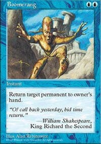 Boomerang [Fifth Edition] MTG Single Magic: The Gathering  | Multizone: Comics And Games