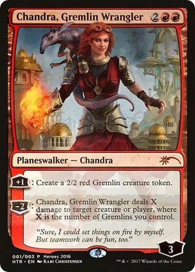 Chandra, Gremlin Wrangler [Unique and Miscellaneous Promos] MTG Single Magic: The Gathering  | Multizone: Comics And Games