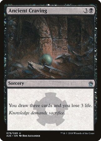 Ancient Craving [Masters 25] MTG Single Magic: The Gathering  | Multizone: Comics And Games