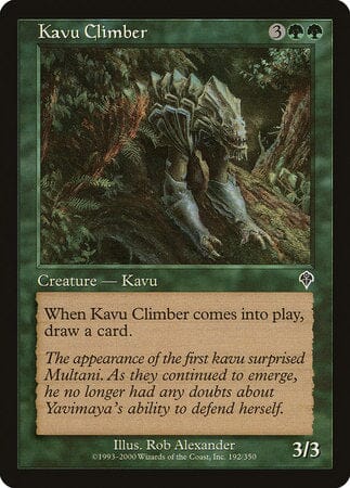 Kavu Climber [Invasion] MTG Single Magic: The Gathering  | Multizone: Comics And Games